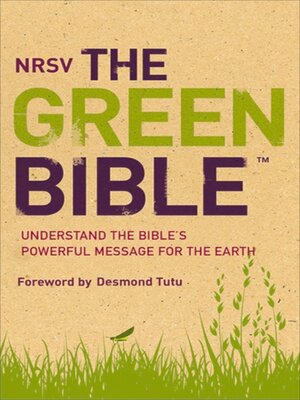 cover image of NRSV, Green Bible